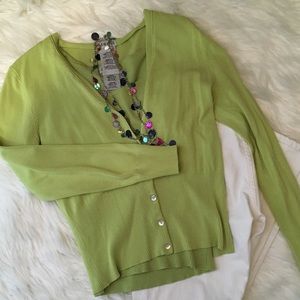 Tank top and cardigan set, like new